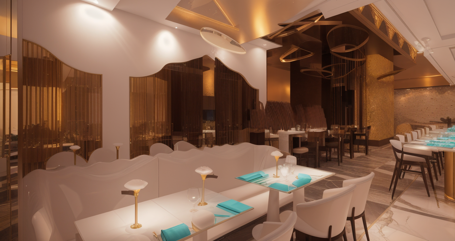 High End Indian Restaurant Architecture